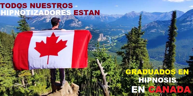 Todos nuestros hipnotizadores están graduados en hipnosis en Canada